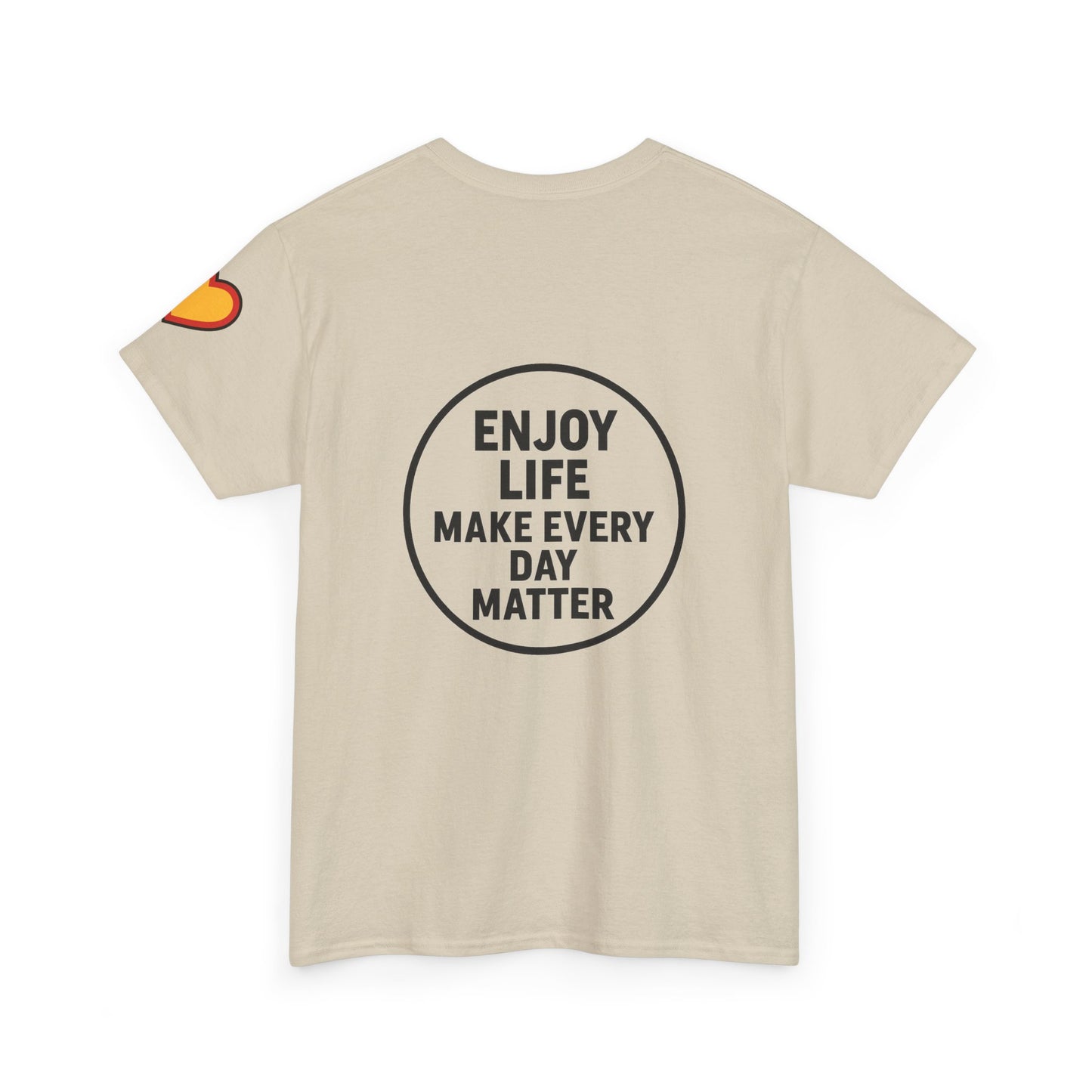 Unisex Heavy Cotton Tee: - Our Brain Matters: Nurture Your Mental Health