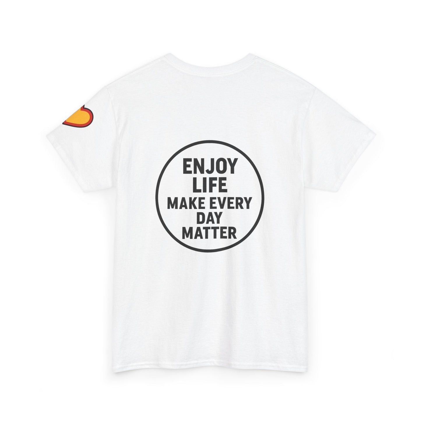 Unisex Heavy Cotton Tee: - Our Brain Matters: Nurture Your Mental Health