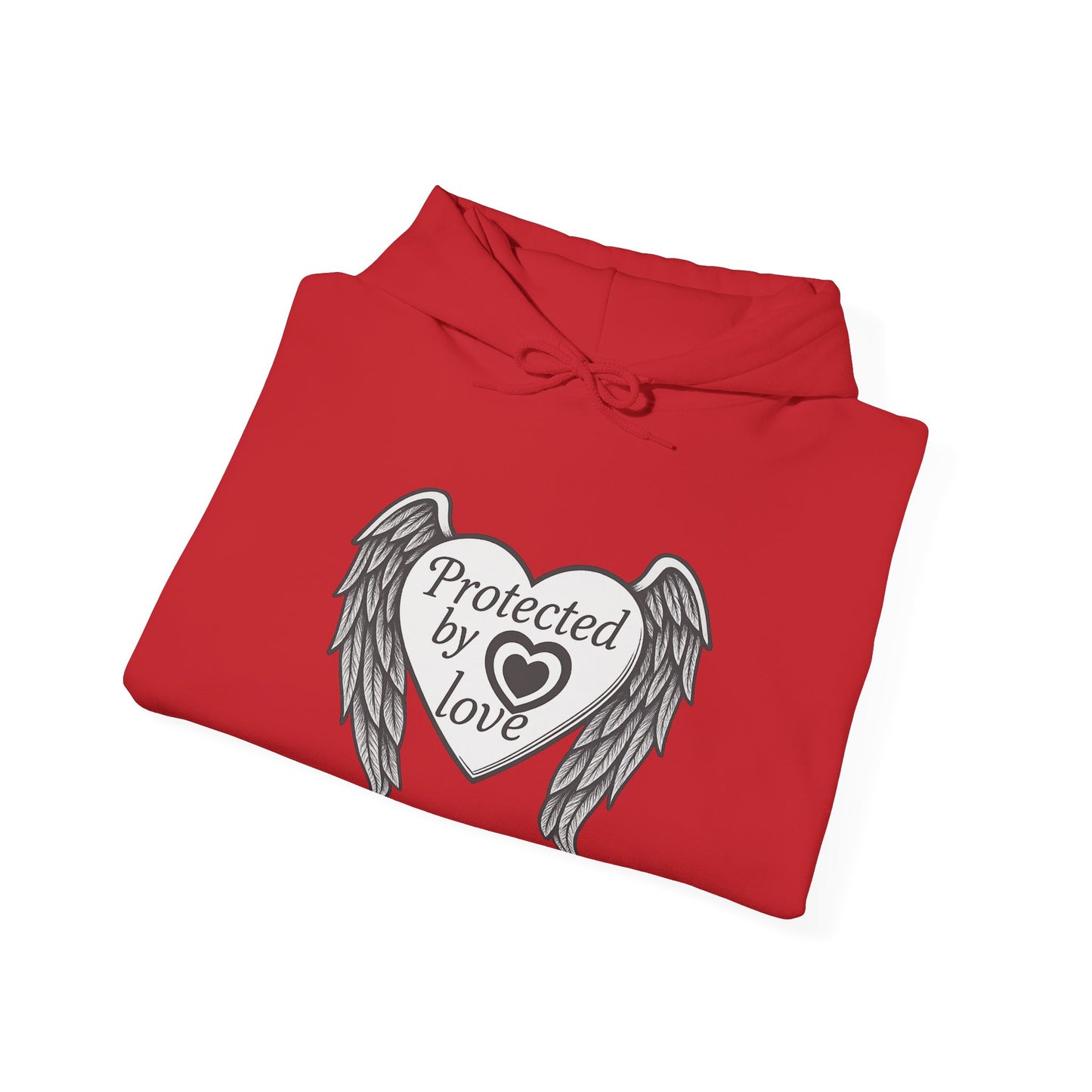 Angel Wings Unisex Hoodie - Protected by Love Design