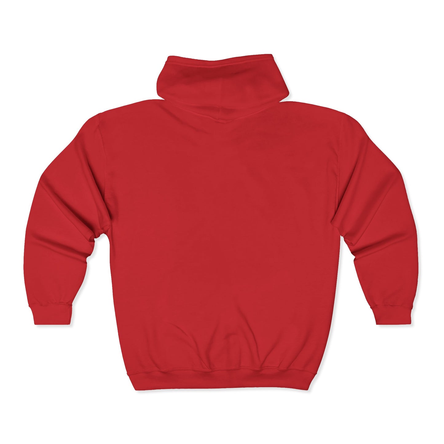 Unisex Heavy Blend™ Full Zip Hooded Sweatshirt " Protected by Love" with angel wings and heart
