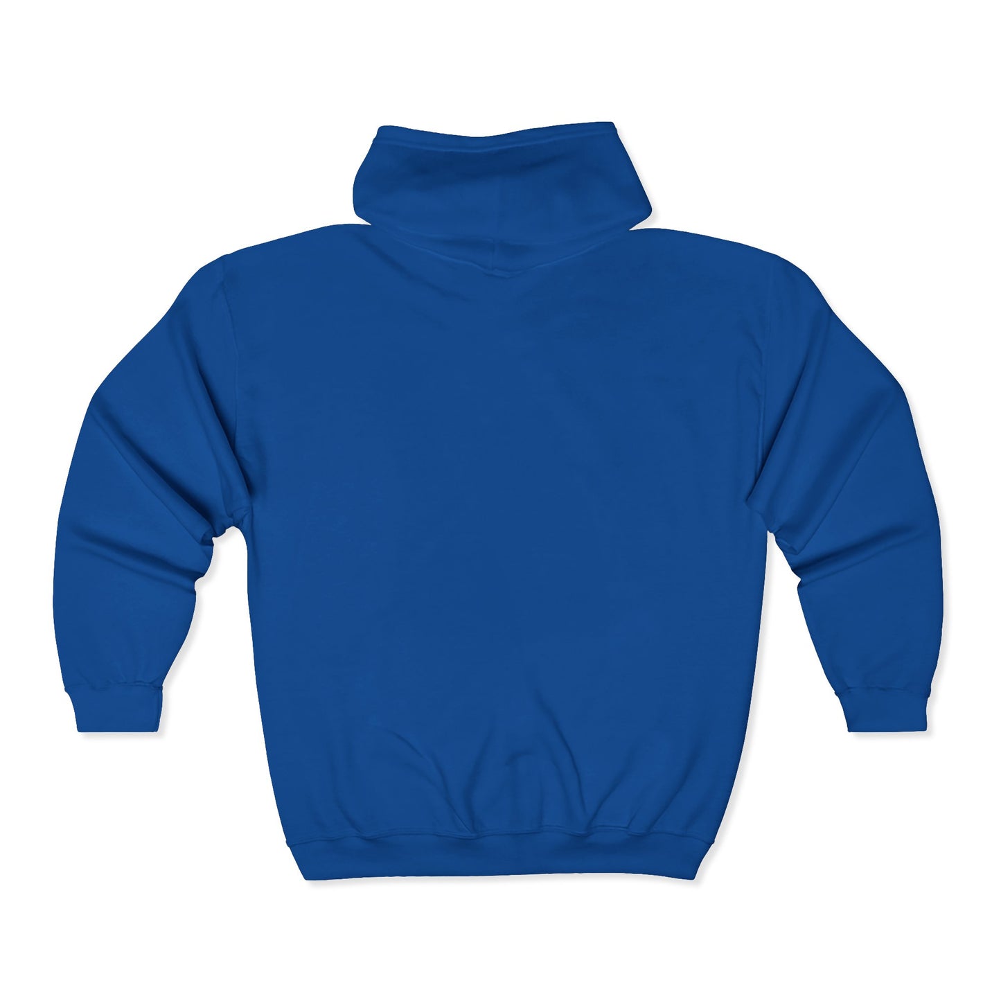 Unisex Heavy Blend™ Full Zip Hooded Sweatshirt " Protected by Love" with angel wings and heart