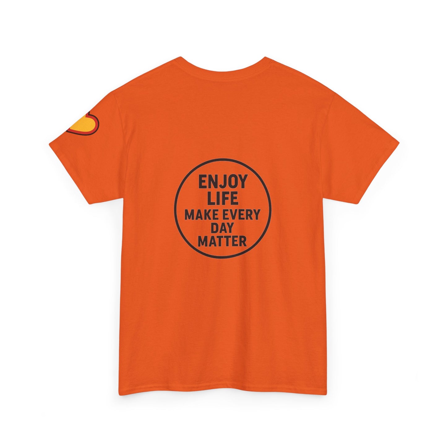 Unisex Heavy Cotton Tee: Fishing Clears the Mind - Mentally and Physically