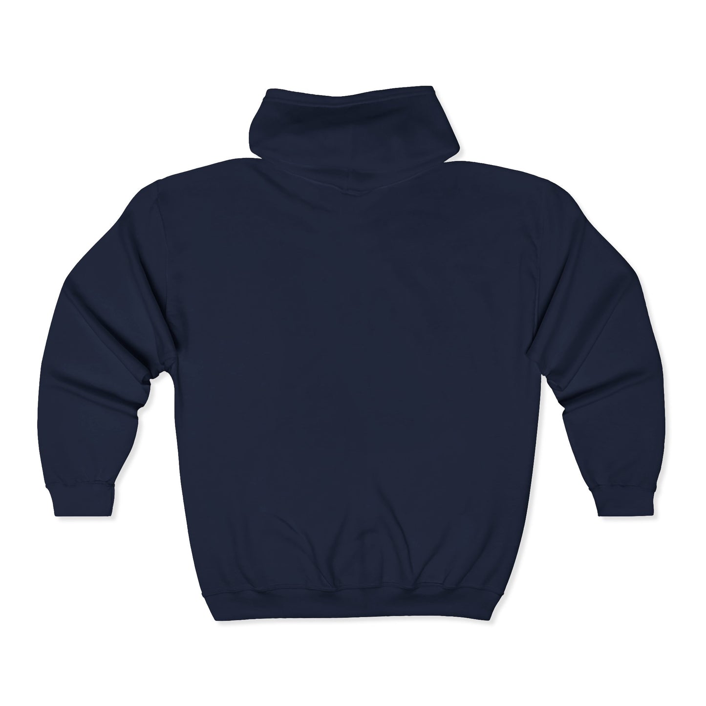 Unisex Heavy Blend™ Full Zip Hooded Sweatshirt " Protected by Love" with angel wings and heart
