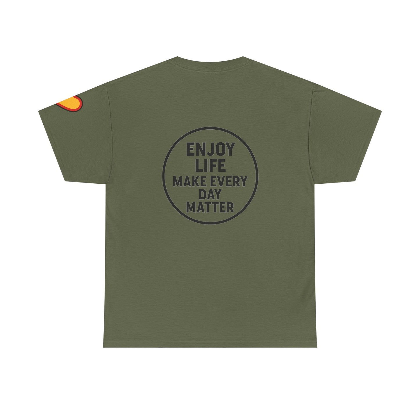 Unisex Heavy Cotton Tee: - Our Brain Matters: Nurture Your Mental Health
