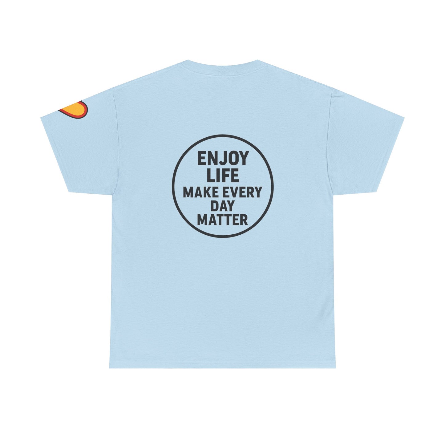 Unisex Heavy Cotton Tee: - Our Brain Matters: Nurture Your Mental Health