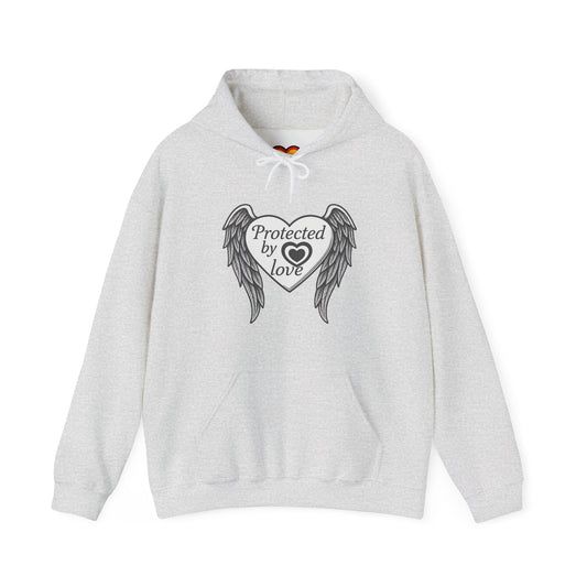 Angel Wings Unisex Hoodie - Protected by Love Design