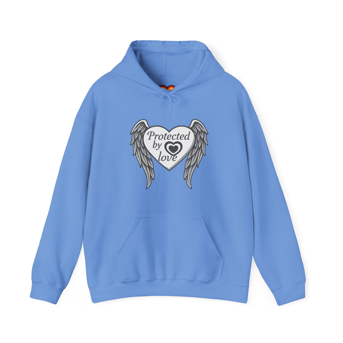 Angel Wings Unisex Hoodie - Protected by Love Design