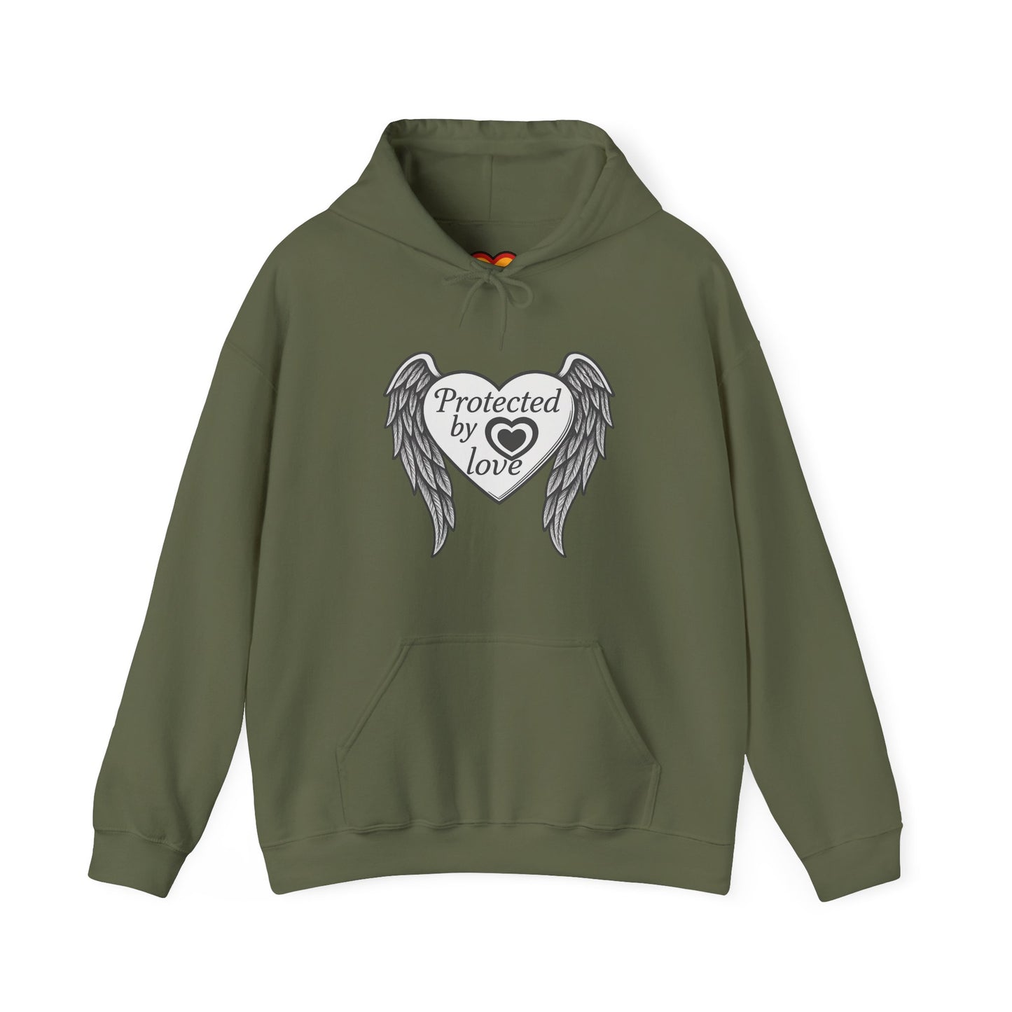 Angel Wings Unisex Hoodie - Protected by Love Design