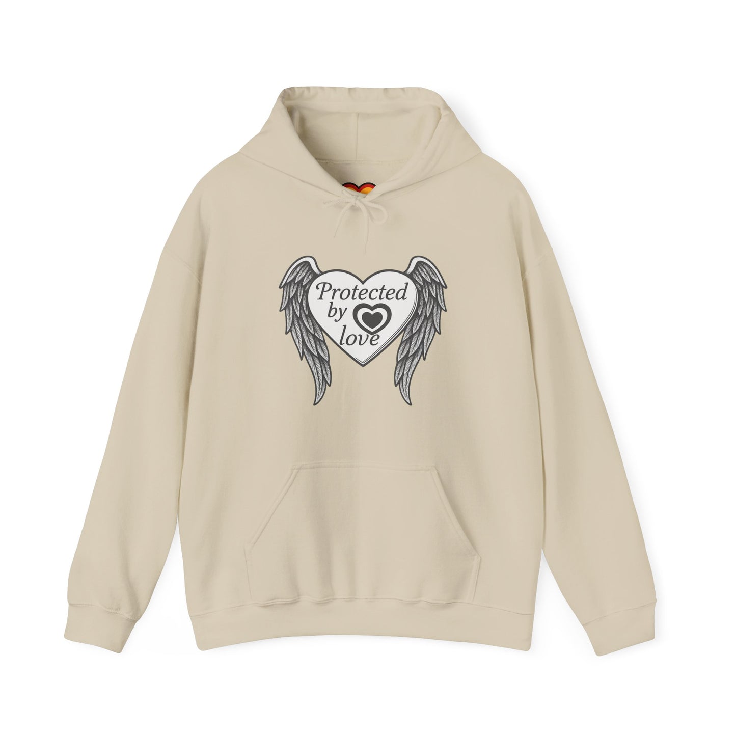 Angel Wings Unisex Hoodie - Protected by Love Design