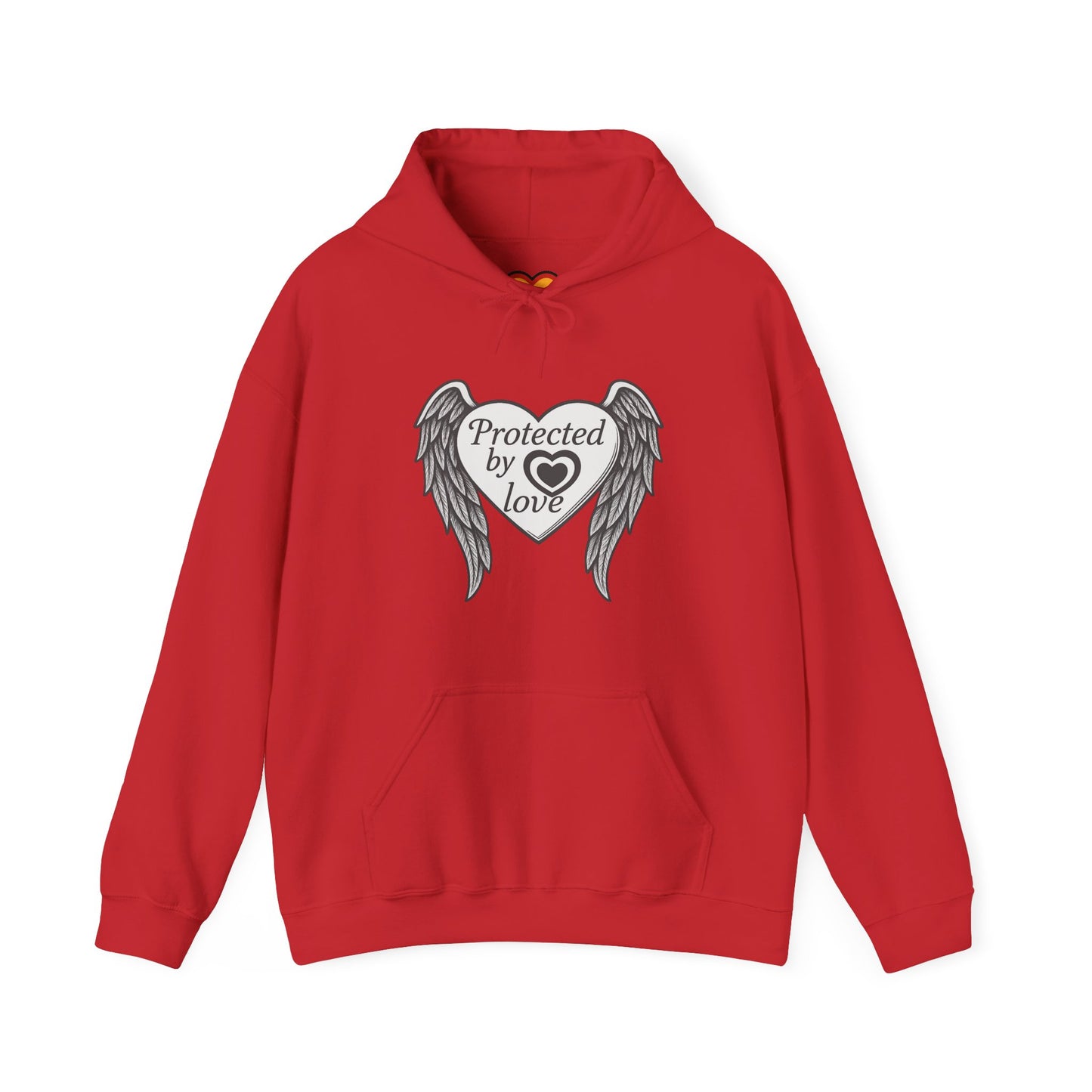 Angel Wings Unisex Hoodie - Protected by Love Design