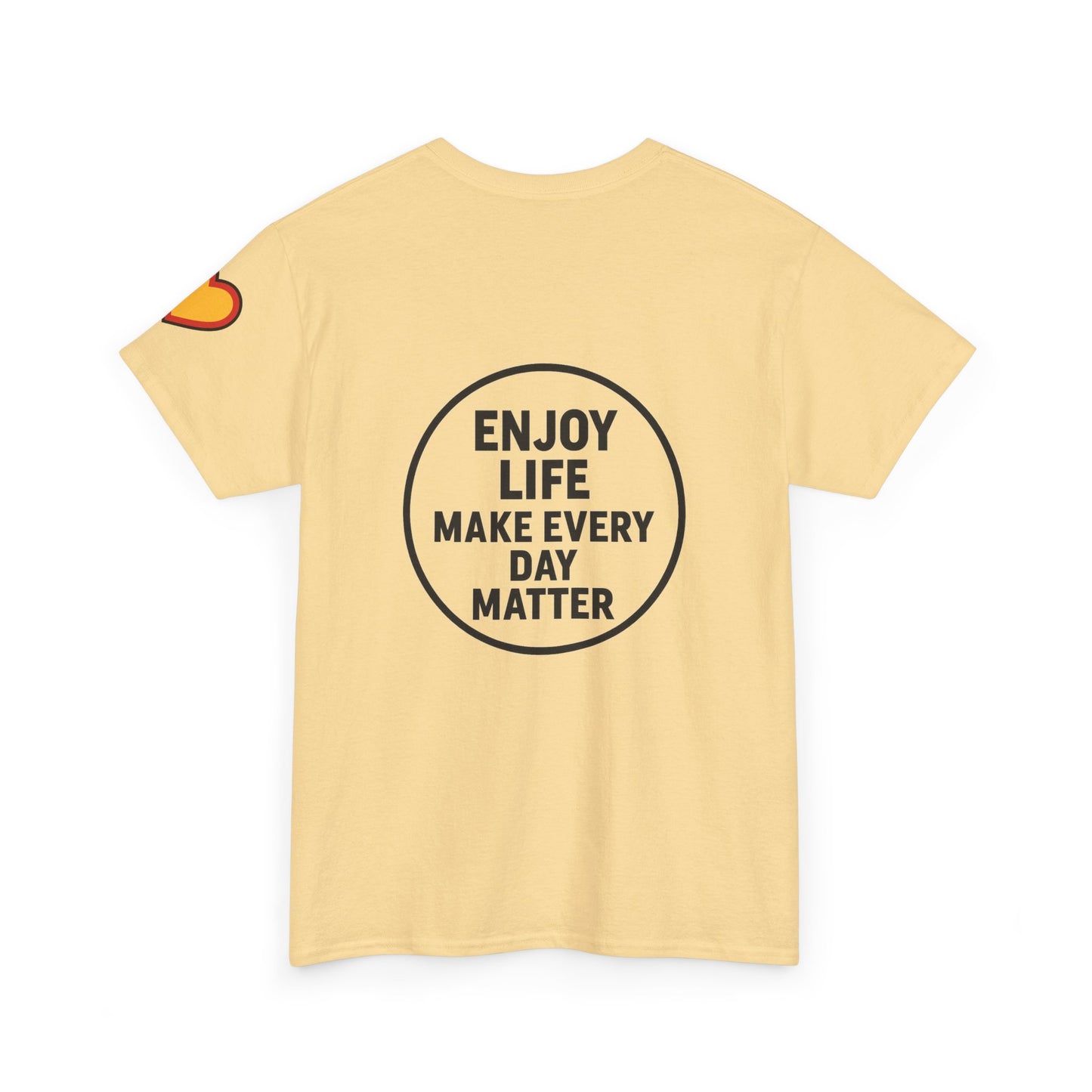 Unisex Heavy Cotton Tee: - Our Brain Matters: Nurture Your Mental Health