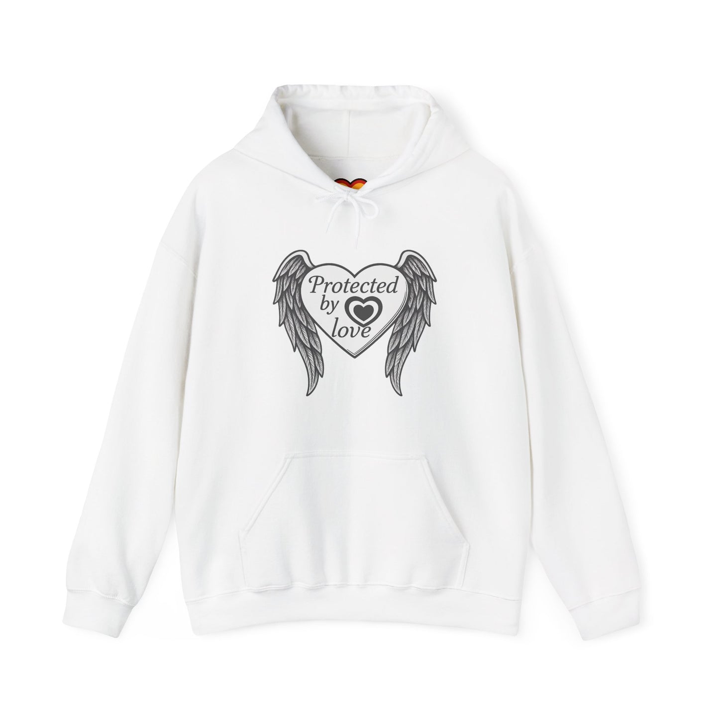 Angel Wings Unisex Hoodie - Protected by Love Design