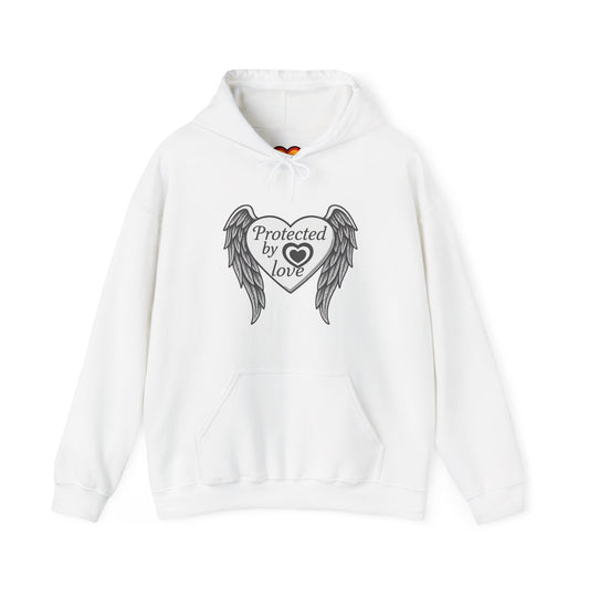 Angel Wings Unisex Hoodie - Protected by Love Design