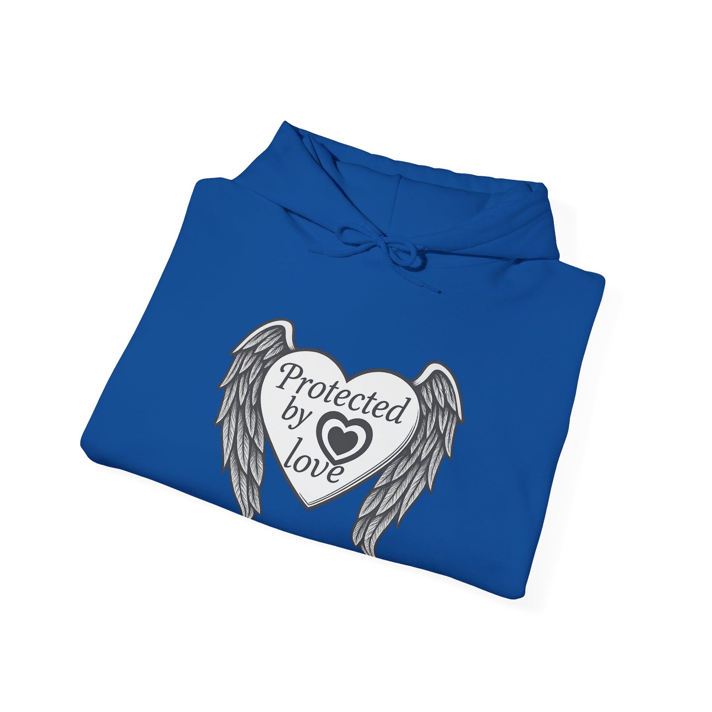 Angel Wings Unisex Hoodie - Protected by Love Design