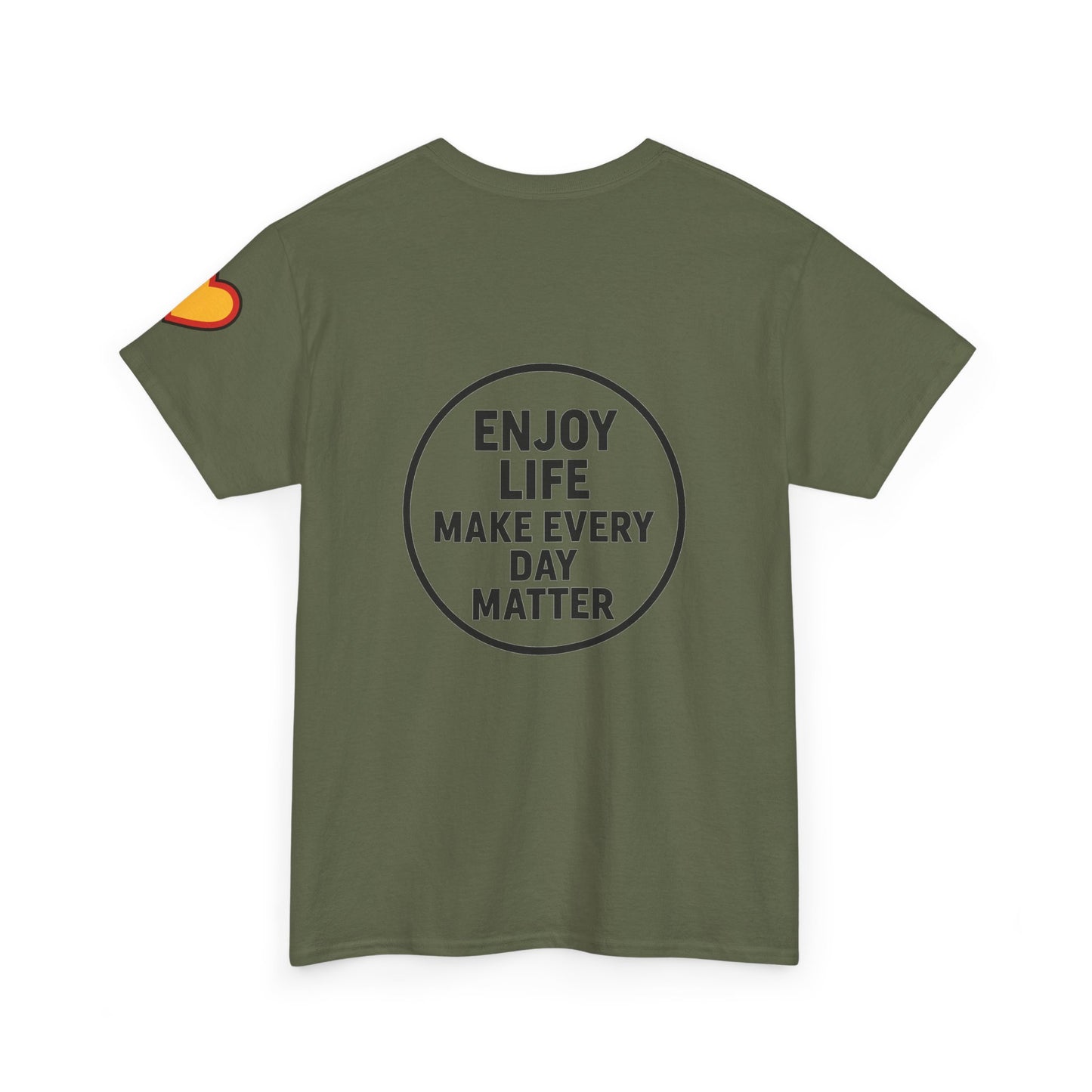 Unisex Heavy Cotton Tee: - Our Brain Matters: Nurture Your Mental Health