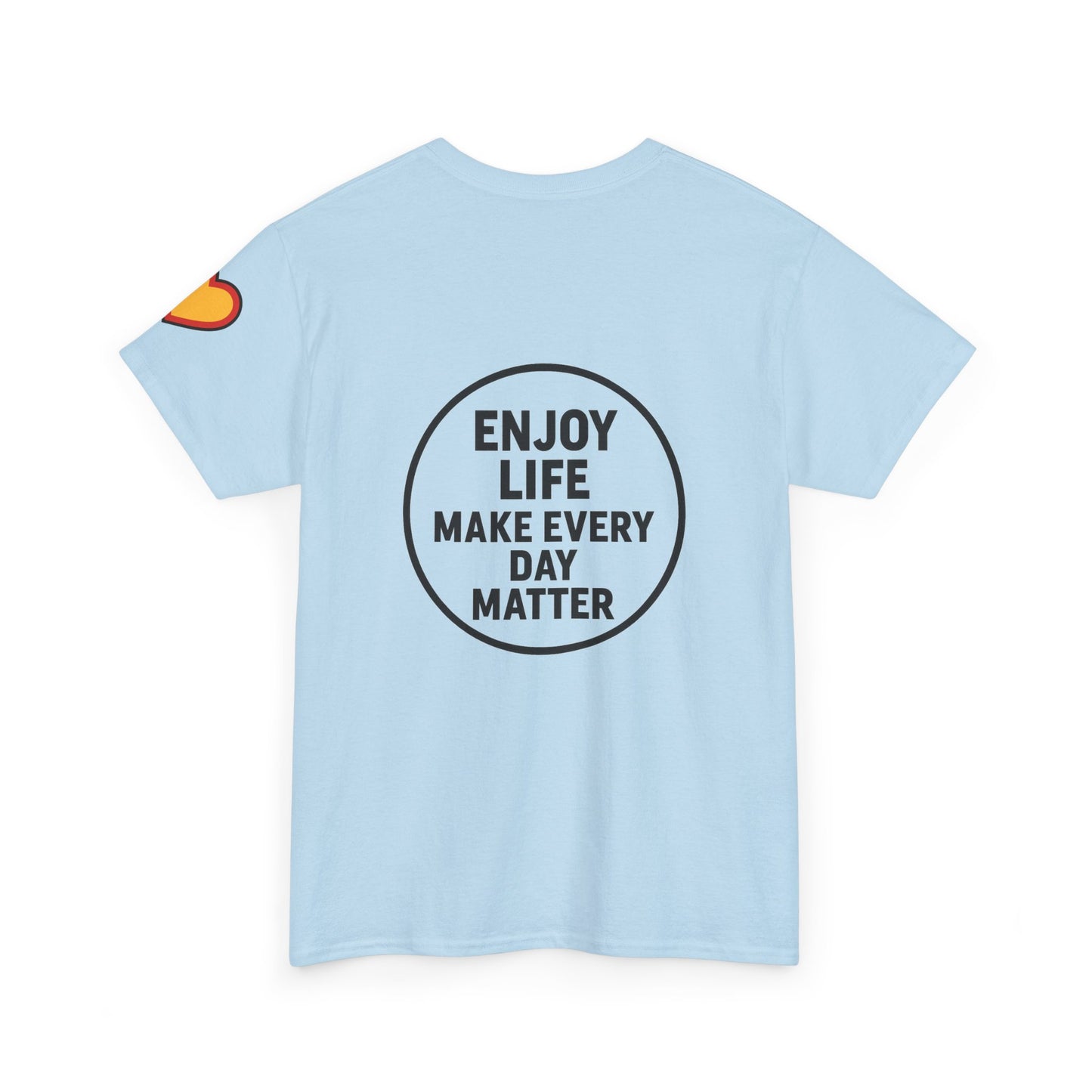 Unisex Heavy Cotton Tee: - Our Brain Matters: Nurture Your Mental Health