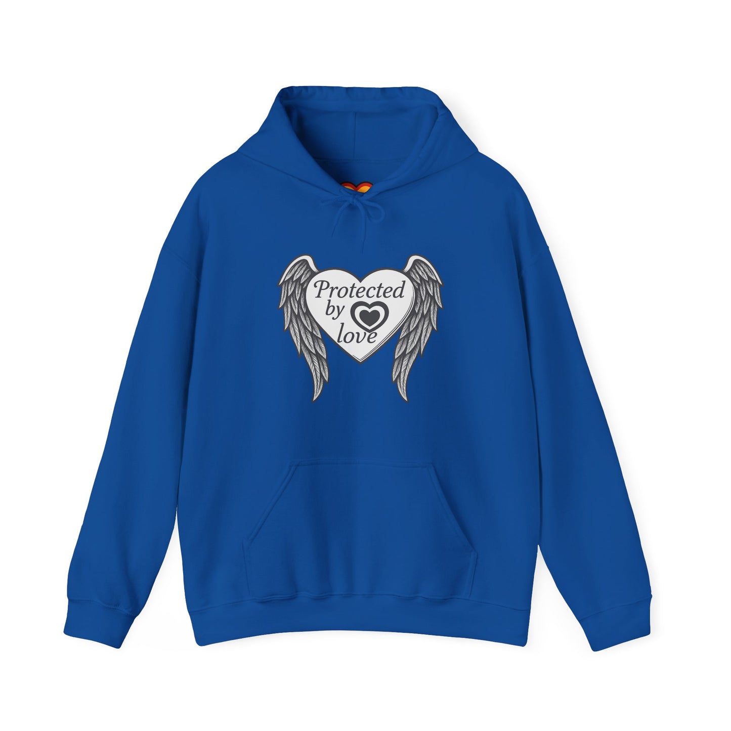 Angel Wings Unisex Hoodie - Protected by Love Design