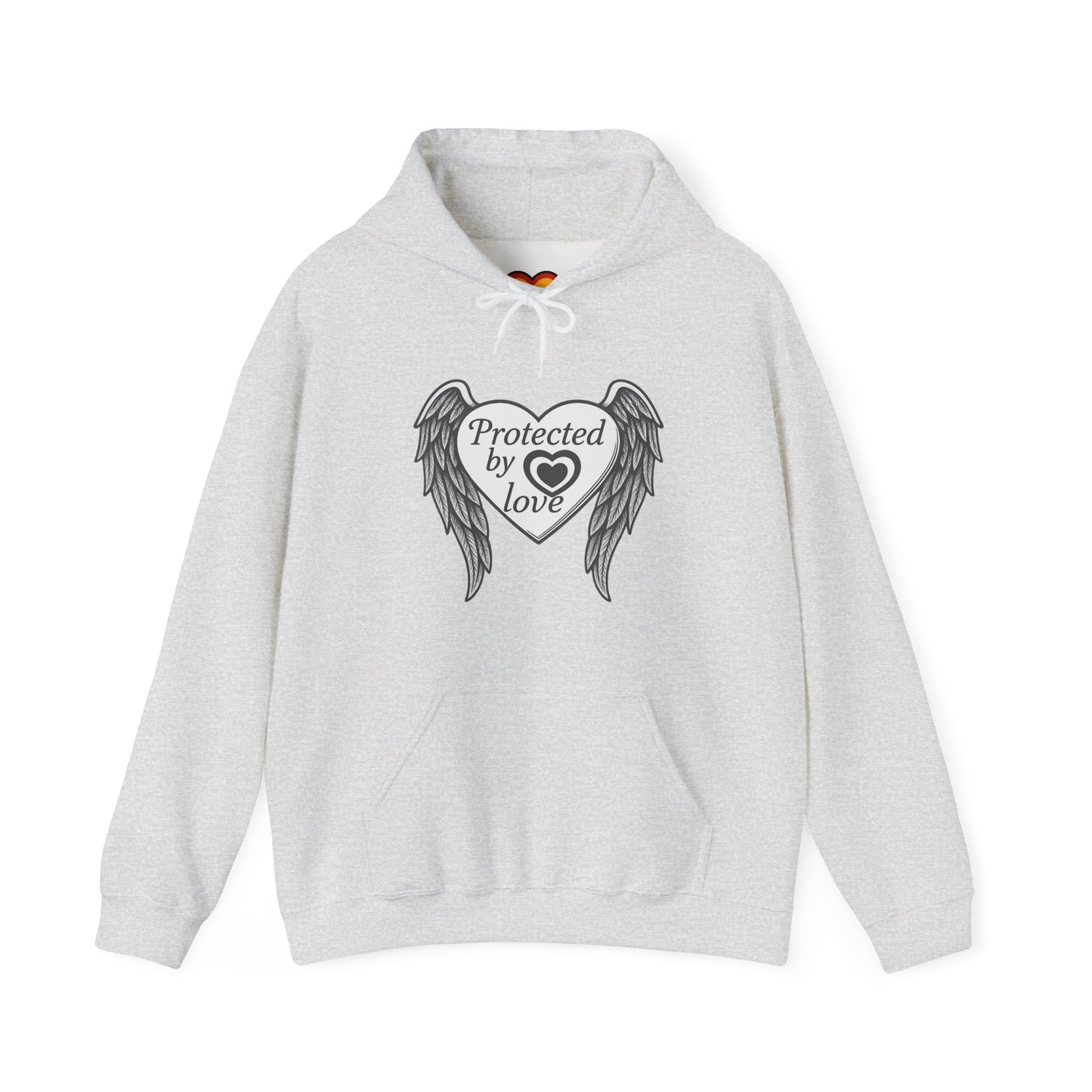 Angel Wings Unisex Hoodie - Protected by Love Design
