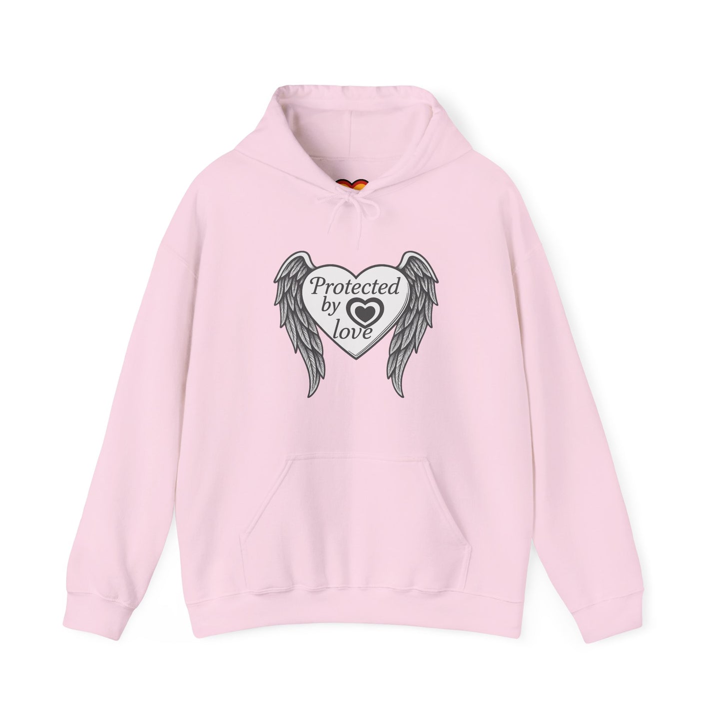 Angel Wings Unisex Hoodie - Protected by Love Design